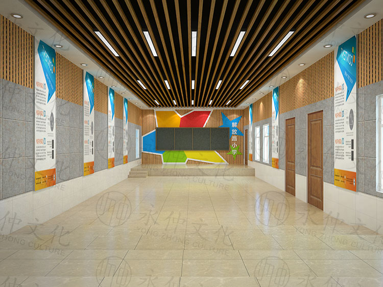 解放路小學(xué)階梯教室設(shè)計圖—鄭州學(xué)校功能室建設(shè)