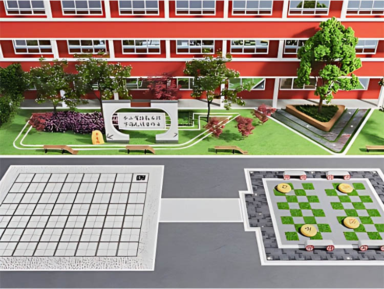 河南校園廣場設(shè)計