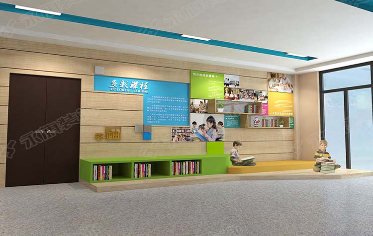 河南校園文化墻設計展示校園風采